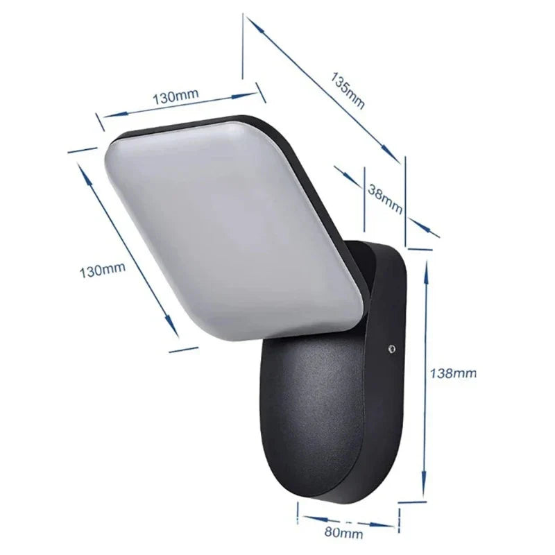 SenseLight - Bewegingssensor LED Verandalamp voor Veiligheid en Verlichting