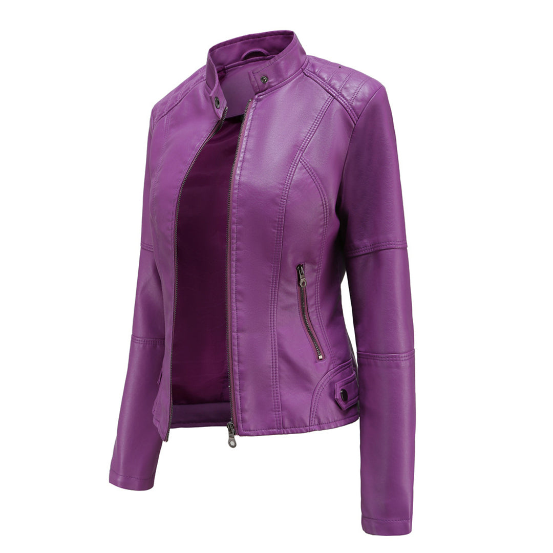 Tijdloze Dames Lederjacke - Elegant en Duurzaam