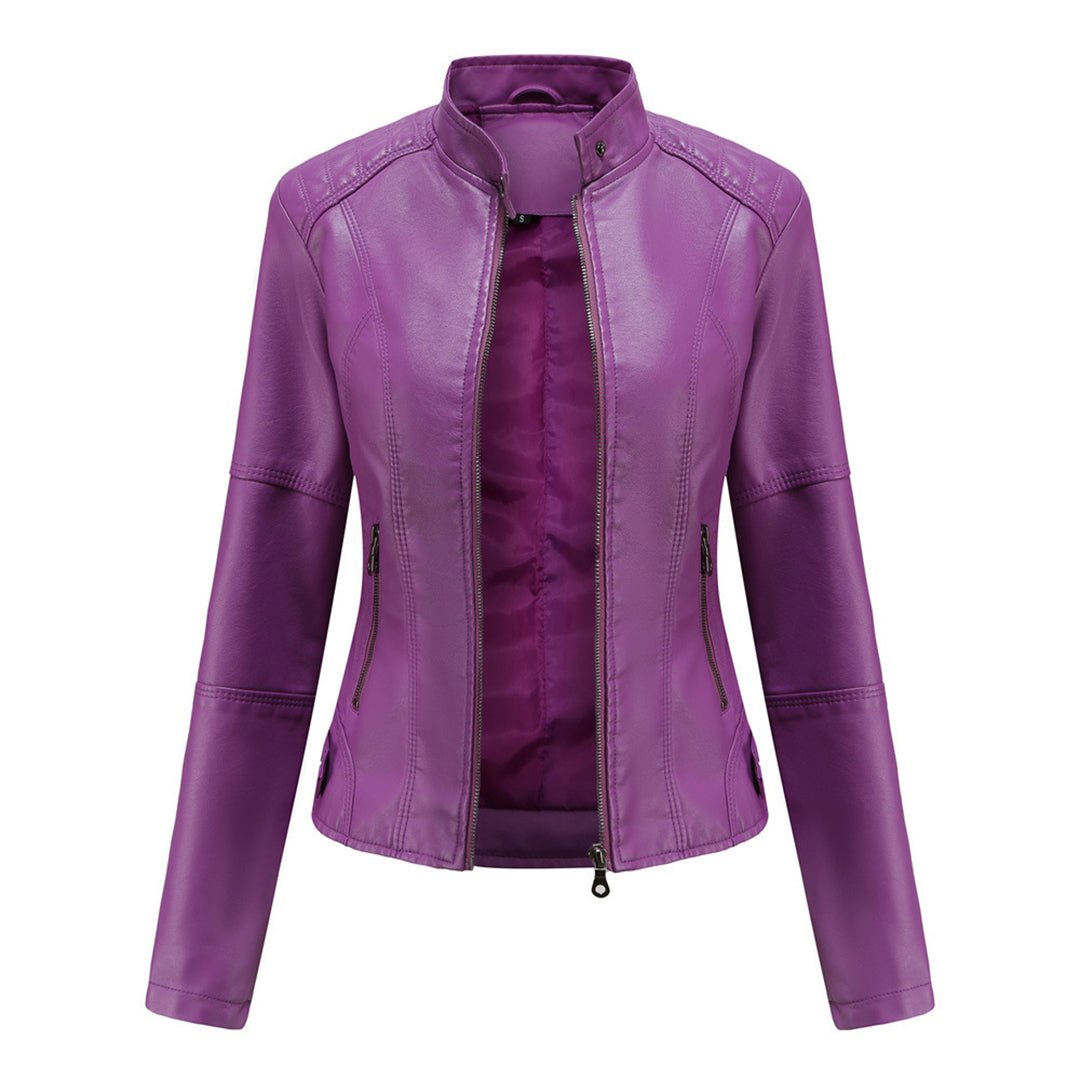 Tijdloze Dames Lederjacke - Elegant en Duurzaam