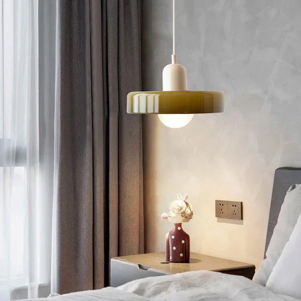 ModernGlass Plafondlamp - Scandinavische Hanglamp met Glasafwerking