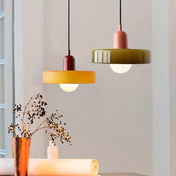 ModernGlass Plafondlamp - Scandinavische Hanglamp met Glasafwerking