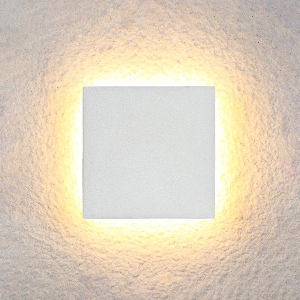 LumiOrr - Minimalistische LED Wandlamp Zwart Metaal voor Tuin en Hal