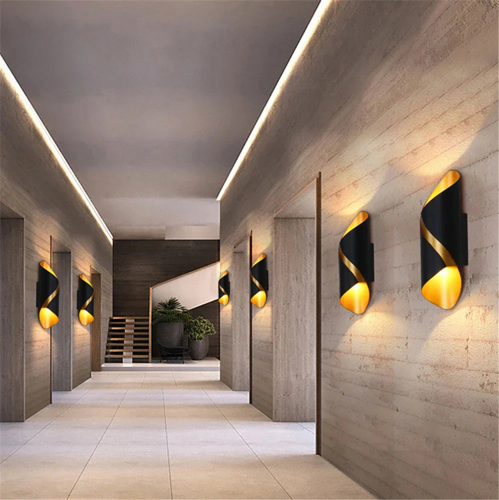 HydroGlow - Waterdichte LED Muurlamp | Weerbestendige Buitenverlichting