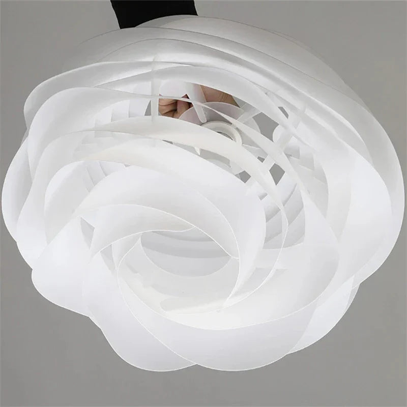 PetalGlow - Elegante Rozenkrans Plafondlamp voor Luxe Verlichting