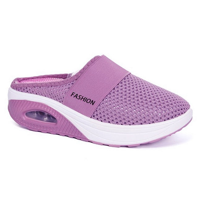 Livia Halve Wikkel Net Orthopedische Sandalen | Comfortabele en Ademende Zomersandalen voor Dames