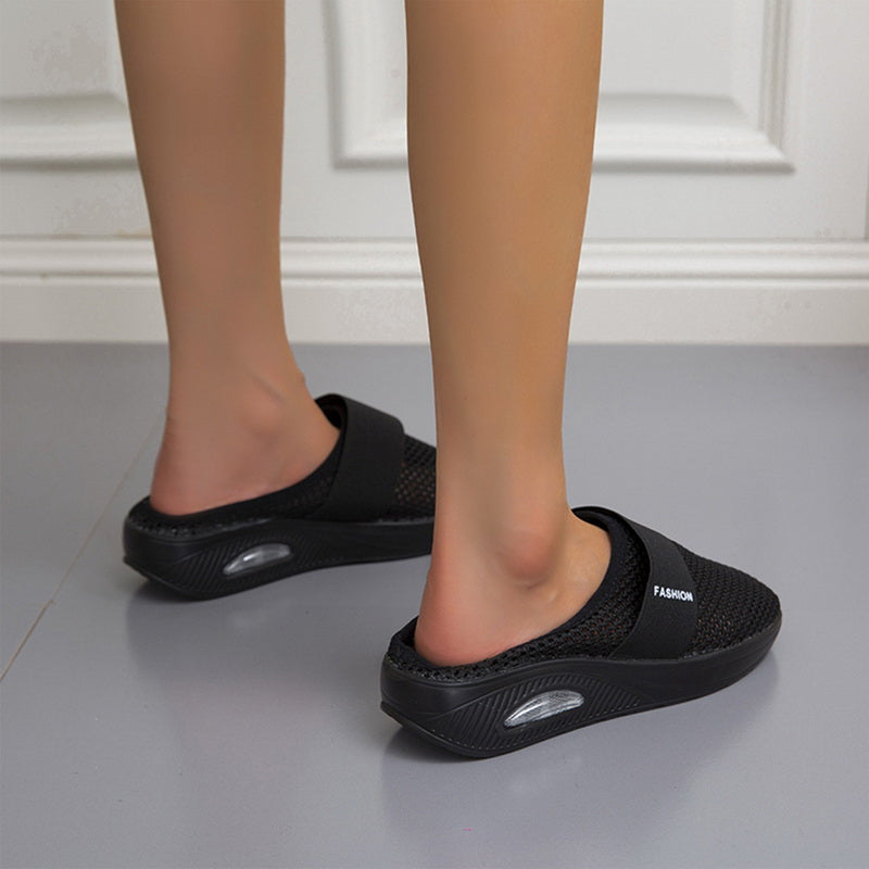 Livia Halve Wikkel Net Orthopedische Sandalen | Comfortabele en Ademende Zomersandalen voor Dames
