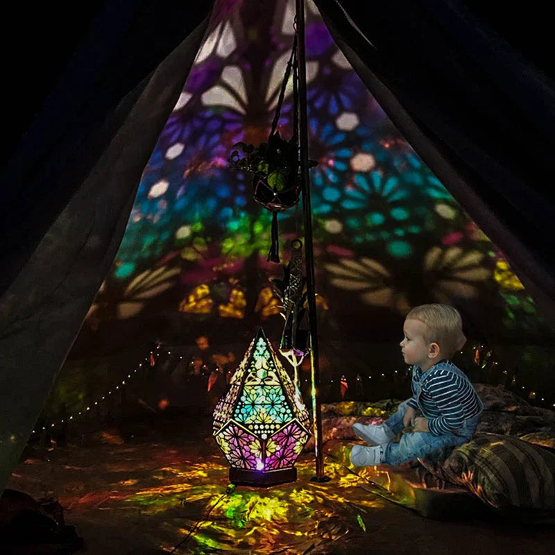 ColorBeam - Open Design Kleurrijke LED Lichtspeel Lamp | Sfeervolle Verlichting voor Elke Ruimte