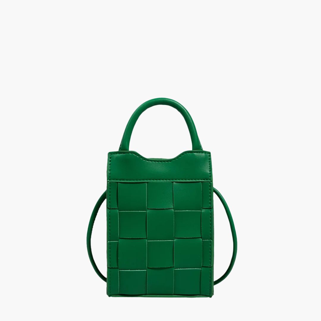 Livia - Gevlochten Vegan Leren Handtas voor Dames | Duurzame en Stijlvolle Handtas