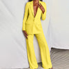 Dinae - Elegant Blazer en Broek Set voor Dames | Stijlvol en Comfortabel Zakelijke Outfit