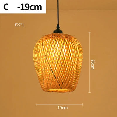 NatuurLicht - Handgemaakte Rotan Kroonluchter voor Boho Interieur