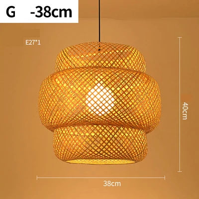 NatuurLicht - Handgemaakte Rotan Kroonluchter voor Boho Interieur