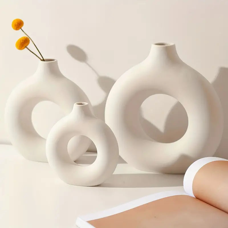 SerenVaas - Elegante Glazen Vaas voor een Rustgevend Interieur | Stijlvolle Woondecoratie