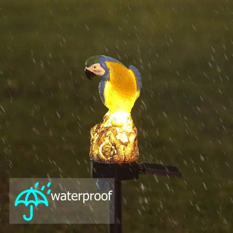 SunnyChirp - Weerbestendige Decoratieve LED Tuinlamp voor Buiten