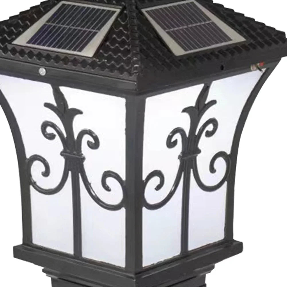 SolarLuxe Retro - Vintage Zonne-energie Buitenverlichting