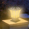 SolarLuxe Retro - Vintage Zonne-energie Buitenverlichting