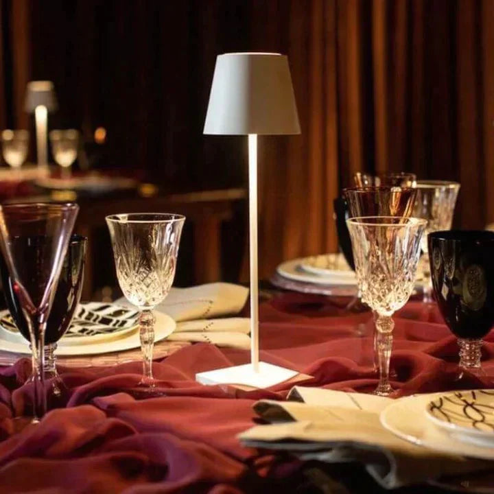 LuxeLicht - Draadloze Luxe Tafellamp | Stijlvolle LED-verlichting voor elk interieur