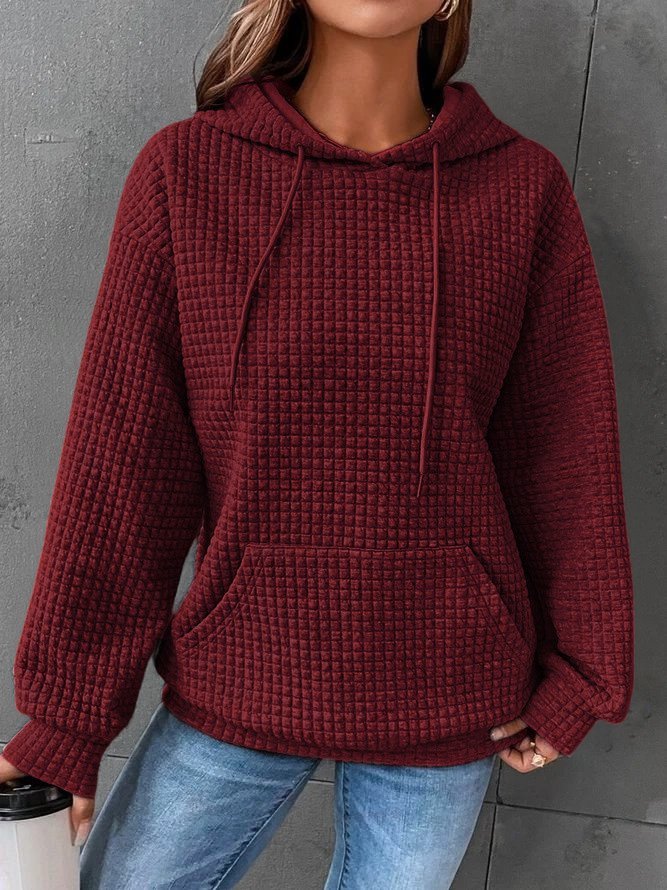 ComfortVibes - Vierkante Sweater met Zijzakken voor Dames