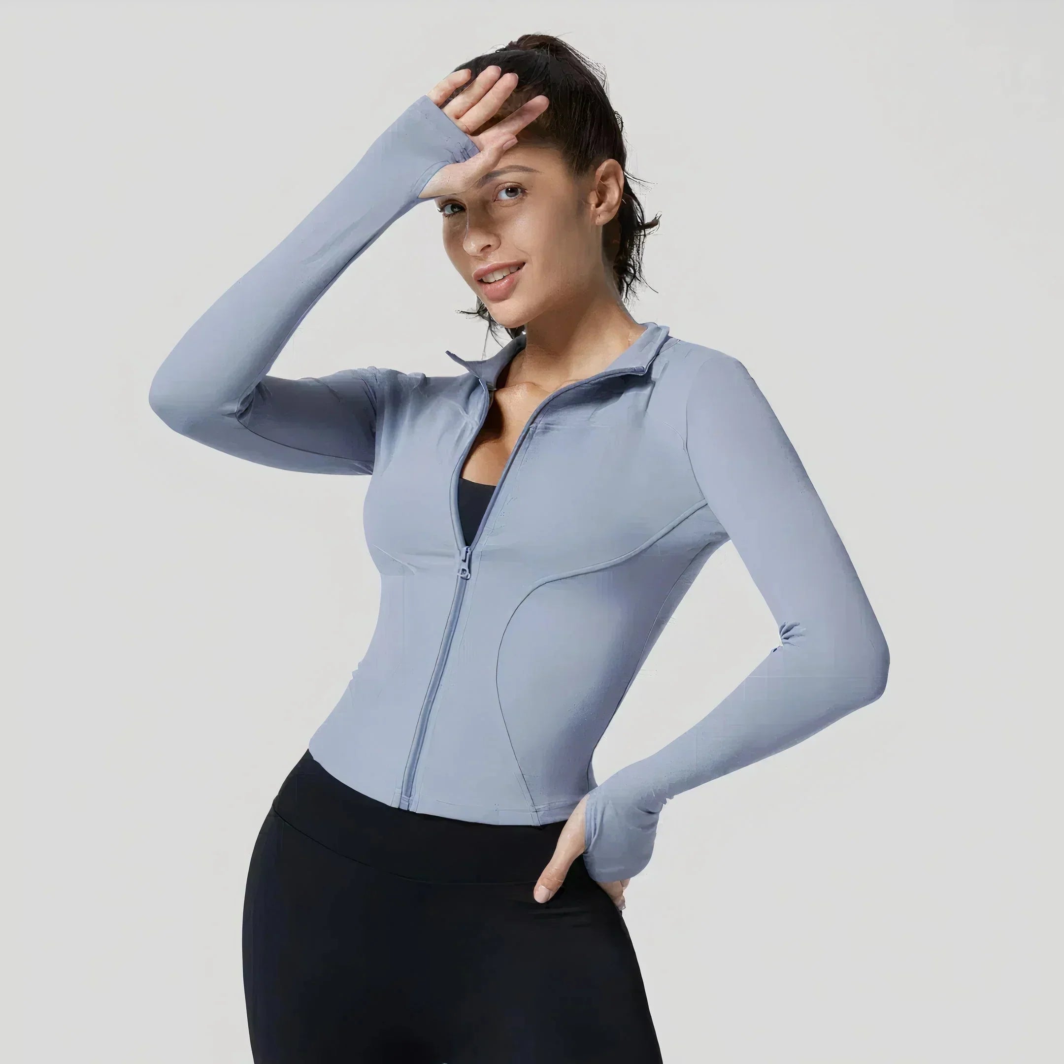 FitMove - Lichaamsvormende Sportjas voor Dames