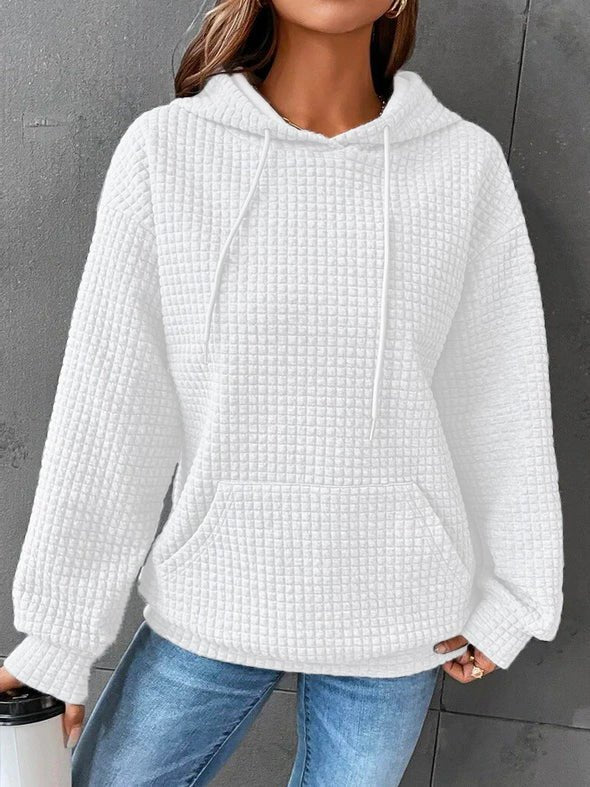ComfortVibes - Vierkante Sweater met Zijzakken voor Dames