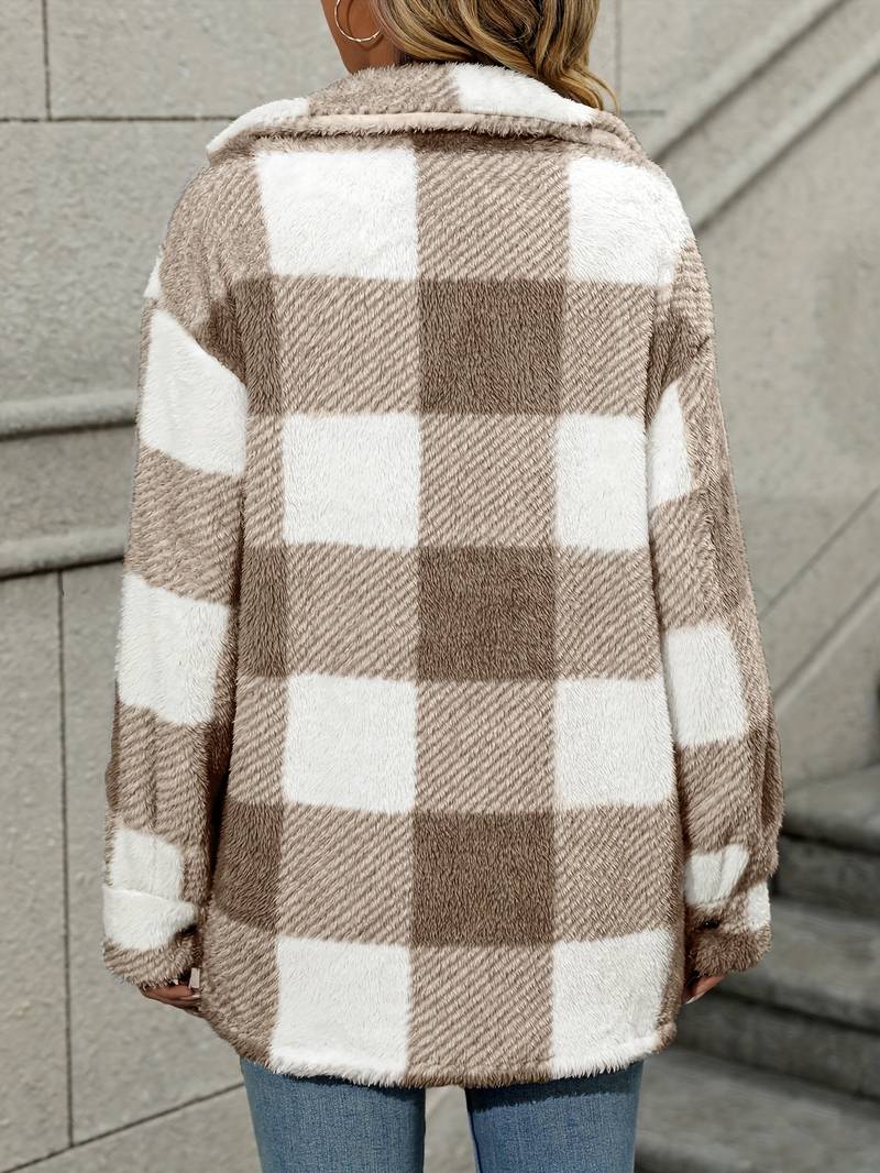 Lena – Casual Lange Mouwen Jas voor Dames | Stijlvol en Comfortabel voor Elke Dag