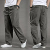 FlexFit Heren Cargo Broek met Elastische Taille - Comfortabele en Rechte Pasvorm