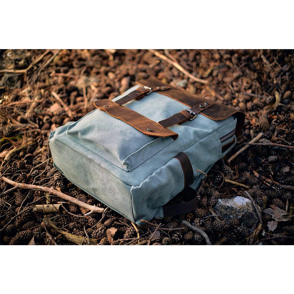 Vintage Canvas Rugzak | Stockholm – Stijlvolle en Duurzame Rugzak voor Dagelijks Gebruik