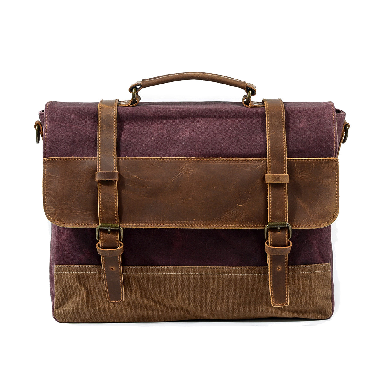 Waxed Canvas Messenger Tas | NorthernStyle – Duurzaam en Stijlvol voor Dagelijks Gebruik