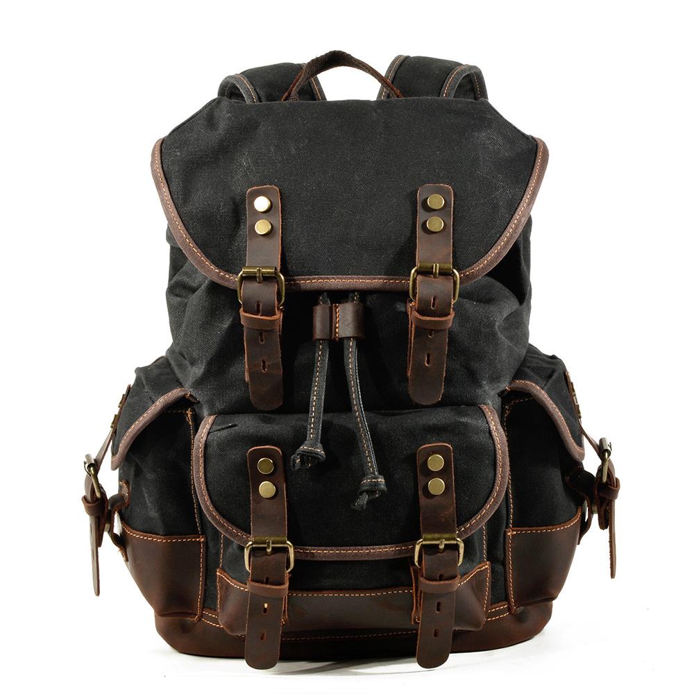Canvas Wandelrugzak | UppsalaStyle – Duurzaam en Ruim voor Outdoor Avonturen