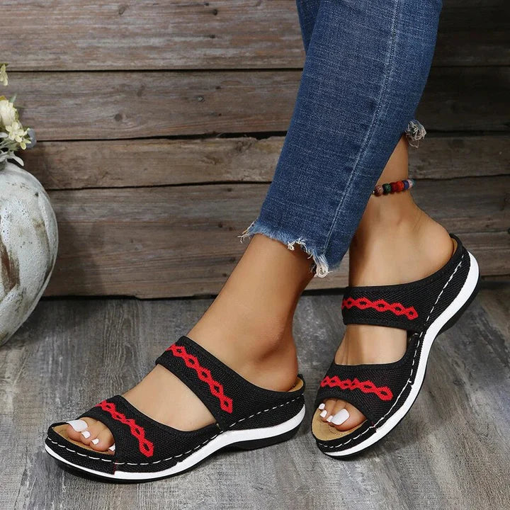 Sophie – Stijlvolle Orthopedische Zomersandalen | Comfortabele Sandalen voor Dames