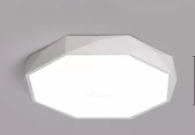 PolygonGlow - Vijfhoekige Macaron Plafondlamp met LED Verlichting voor Slaapkamer en Woonkamer