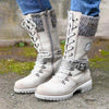 TimberLine Damesstiefels met Comfortabele Pasvorm en Antislipzool | Winterse Dameslaarzen voor Veiligheid en Comfort
