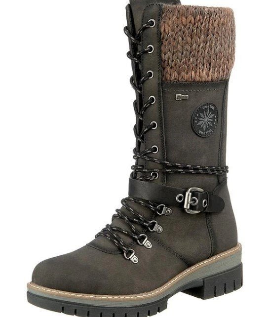 TimberLine Damesstiefels met Comfortabele Pasvorm en Antislipzool | Winterse Dameslaarzen voor Veiligheid en Comfort