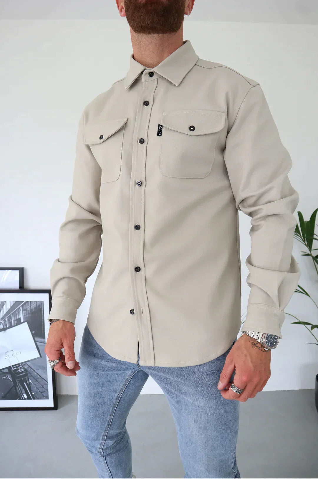 MacLean Premium Jasje met Knoopsluiting voor Heren | Stijlvolle en Comfortabele Jas