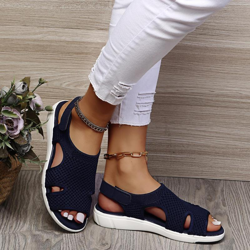 Ademend Verstelbare Mesh-Sandalen voor Dames – Comfortabele Zomerschoenen