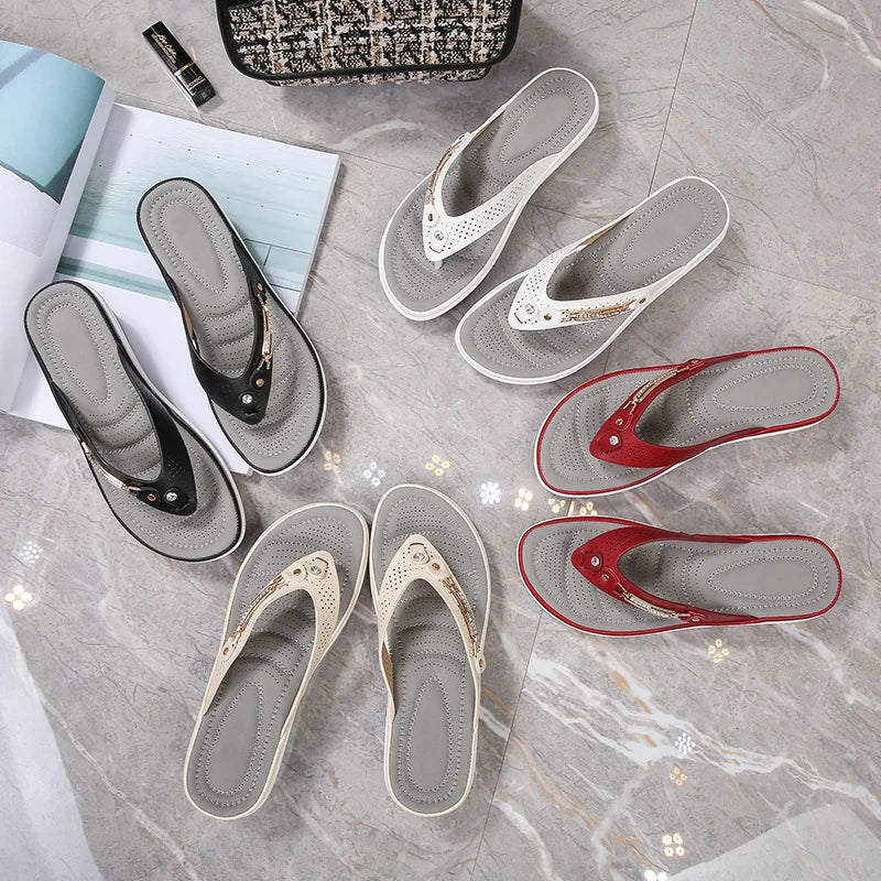 Lars ComfortWalk Flip Flops - Comfortabele en Ondersteunende Zomerslippers