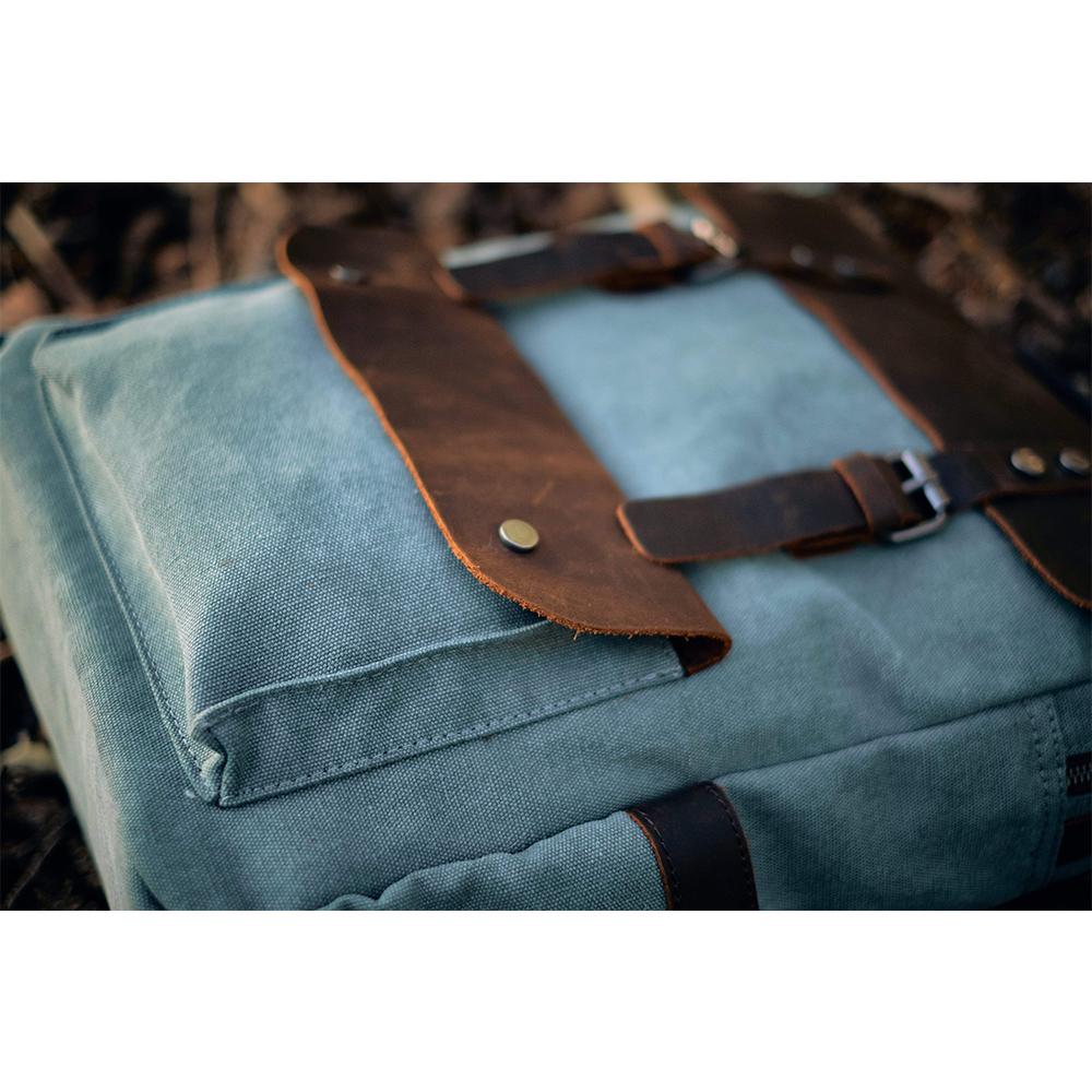 Vintage Canvas Rugzak | Stockholm – Stijlvolle en Duurzame Rugzak voor Dagelijks Gebruik