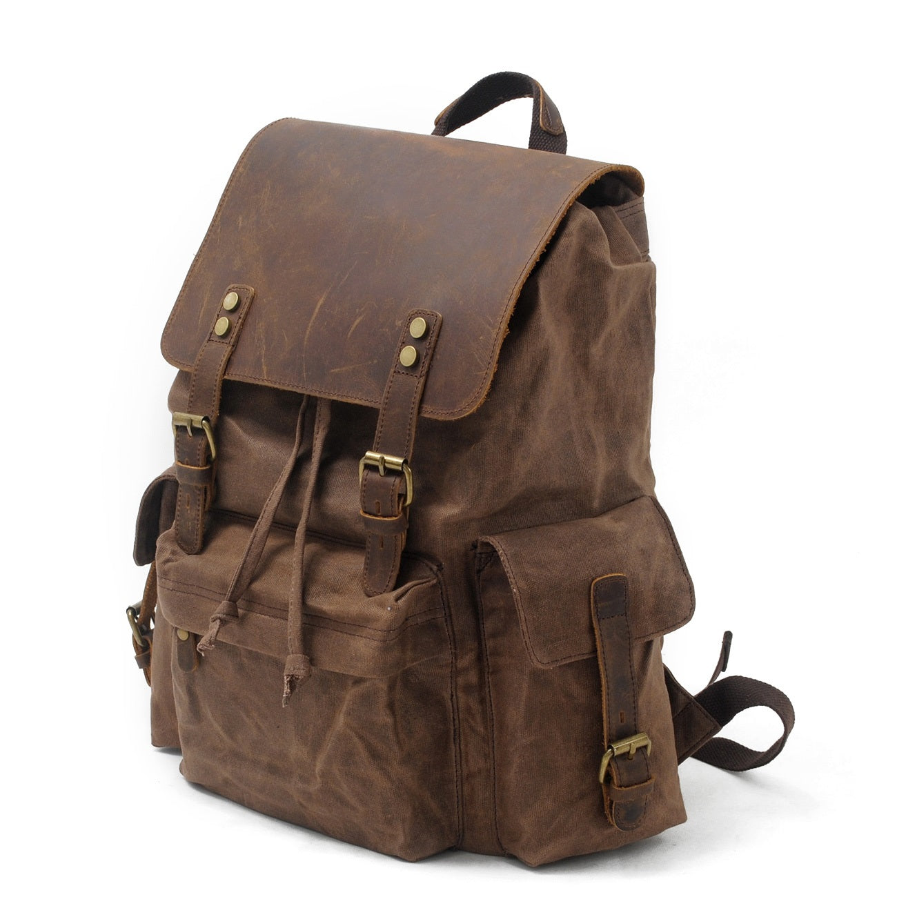 Waxed Canvas Rugzak | BalticTrail – Duurzaam en Stijlvol voor Avontuurlijke Reizigers
