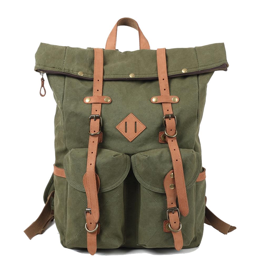 Katoenen Canvas Laptop Rugzak | Oslo – Duurzame Rugzak voor Laptop en Dagelijks Gebruik