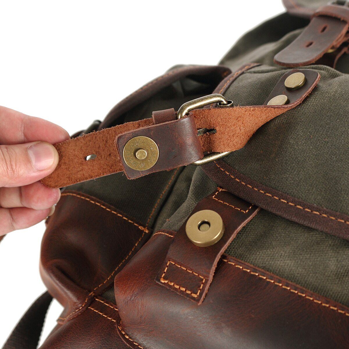 Canvas Wandelrugzak | UppsalaStyle – Duurzaam en Ruim voor Outdoor Avonturen