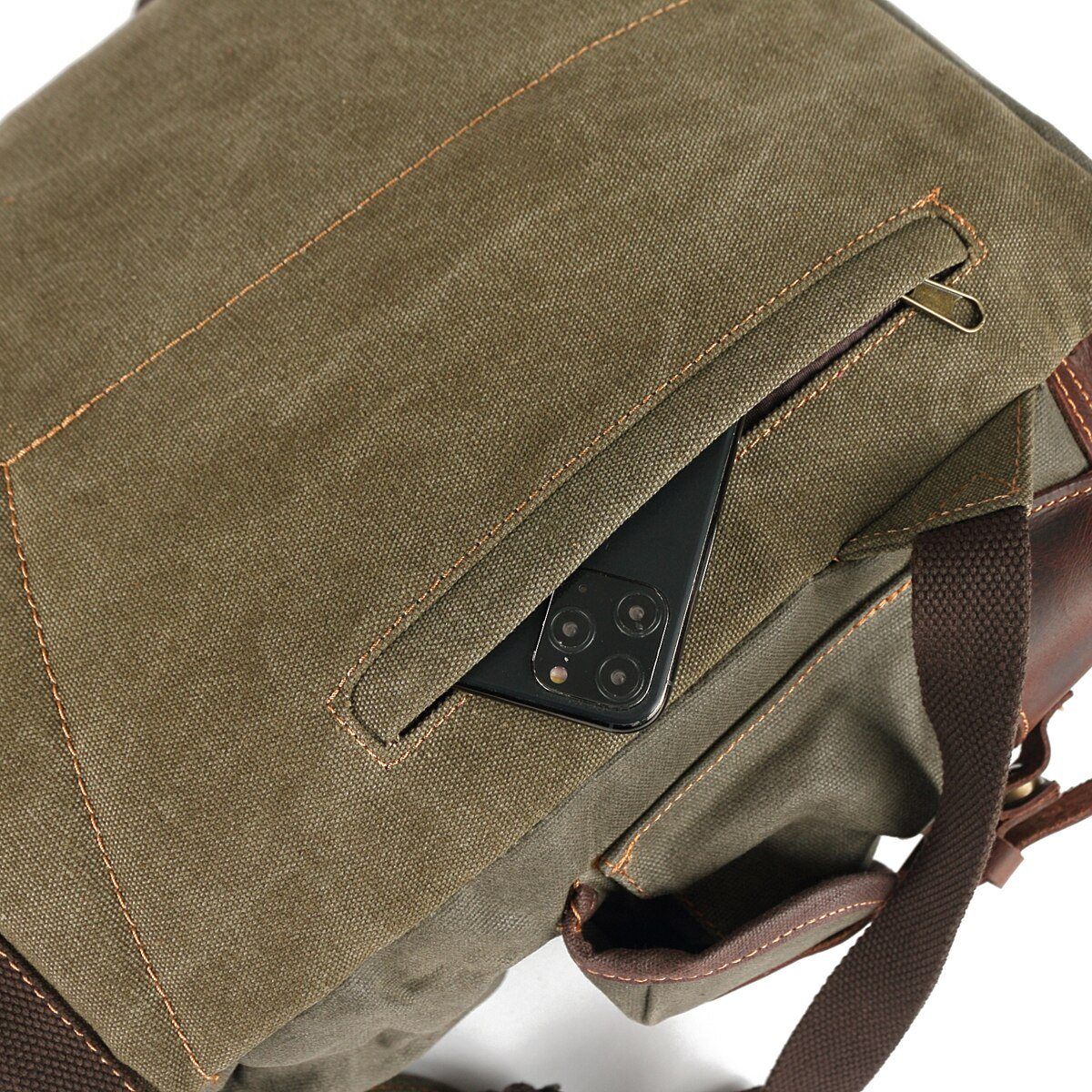 Canvas Wandelrugzak | UppsalaStyle – Duurzaam en Ruim voor Outdoor Avonturen