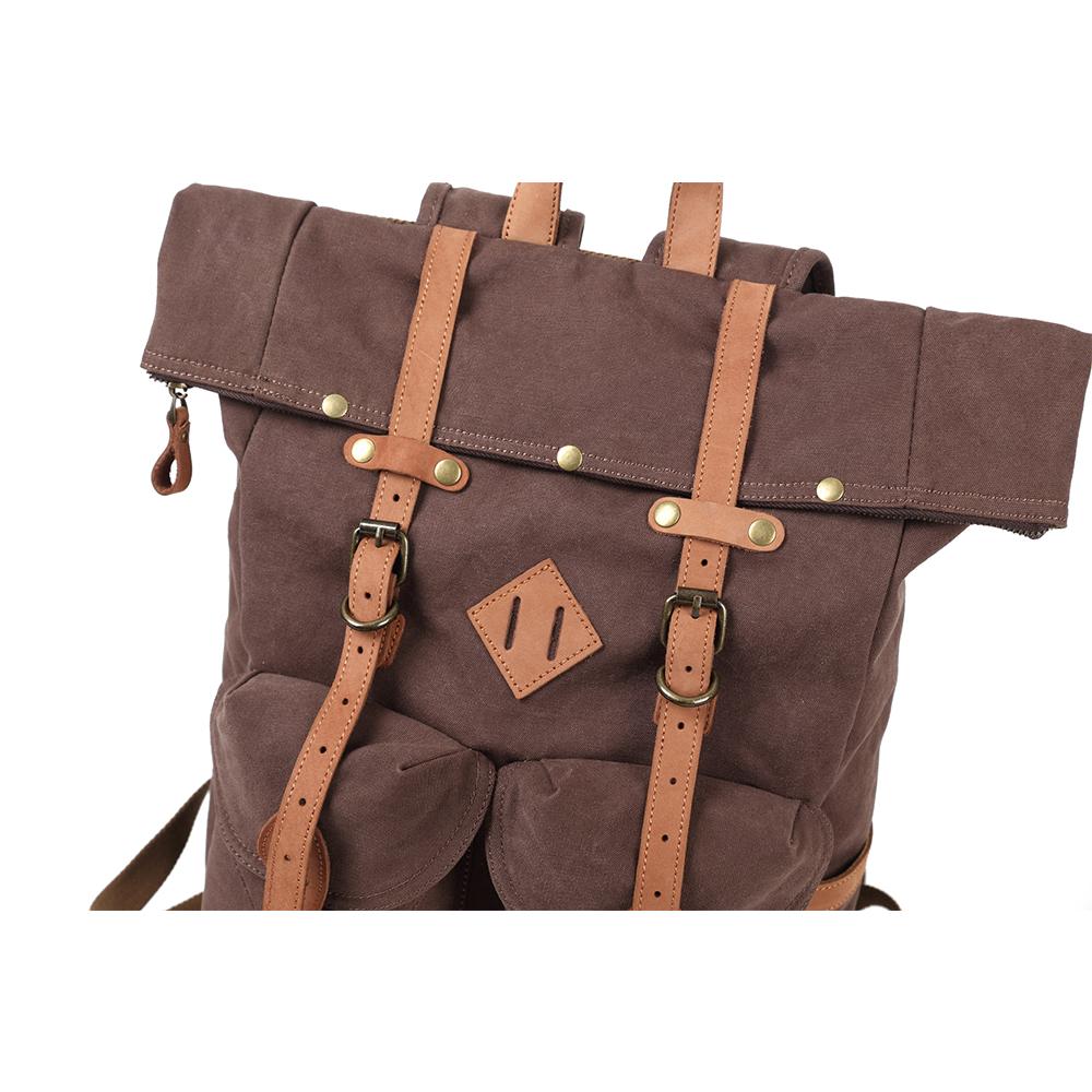 Katoenen Canvas Laptop Rugzak | Oslo – Duurzame Rugzak voor Laptop en Dagelijks Gebruik
