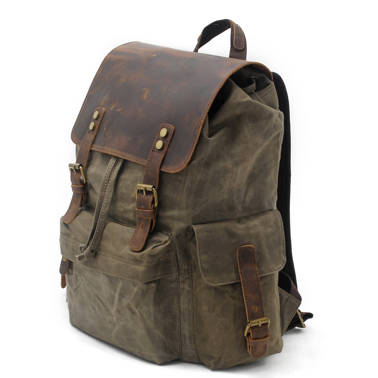 Waxed Canvas Rugzak | BalticTrail – Duurzaam en Stijlvol voor Avontuurlijke Reizigers