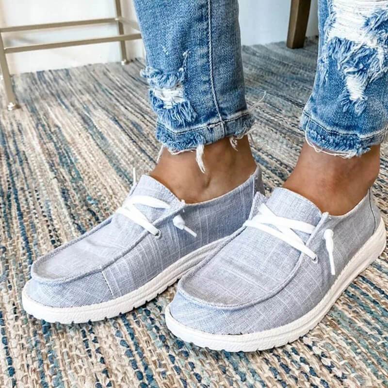 CanvasWalk - Canvas Veterschoenen voor Dames