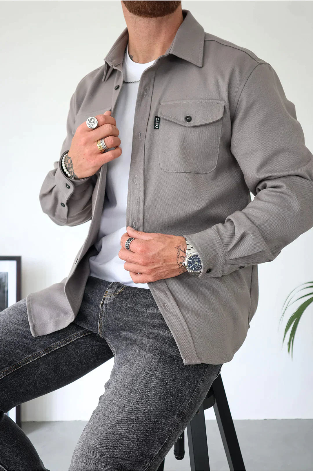 MacLean Premium Jasje met Knoopsluiting voor Heren | Stijlvolle en Comfortabele Jas