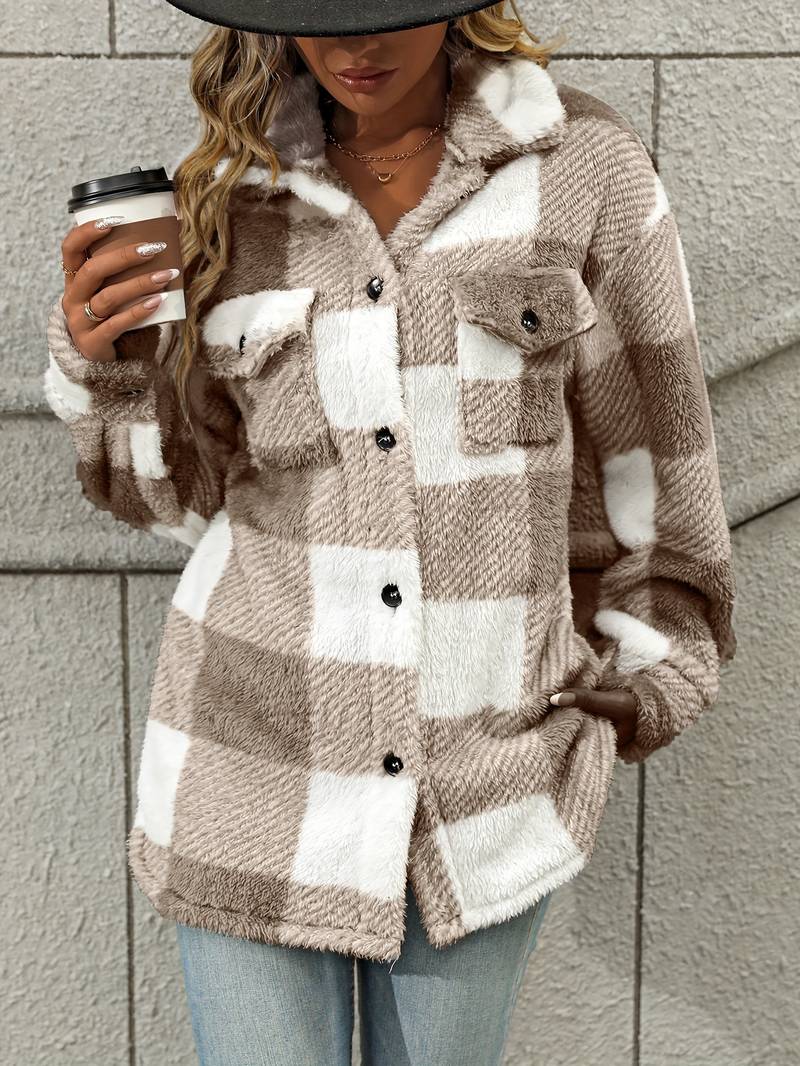 Lena – Casual Lange Mouwen Jas voor Dames | Stijlvol en Comfortabel voor Elke Dag