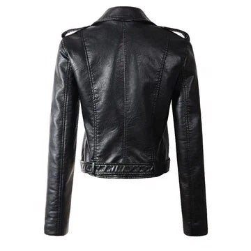 Isabella – Elegante Premium Leren Jas voor Dames | Luxe en Stijlvol