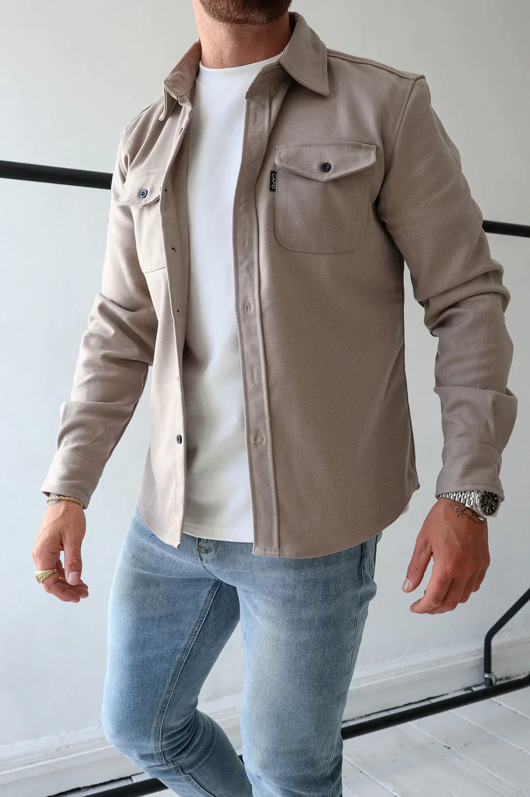 MacLean Premium Jasje met Knoopsluiting voor Heren | Stijlvolle en Comfortabele Jas