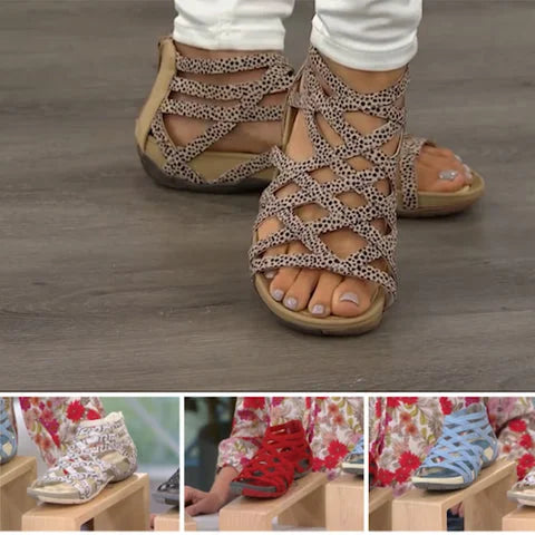 AlyssaComfort - Orthopedische Dames Sandalen - Maximale Ondersteuning en Comfort