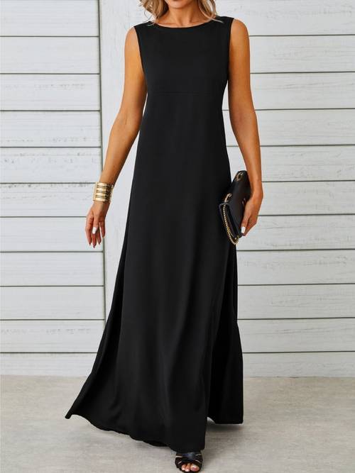 JeraStyle - Casual Elegantie in een Maxi-Tankjurk