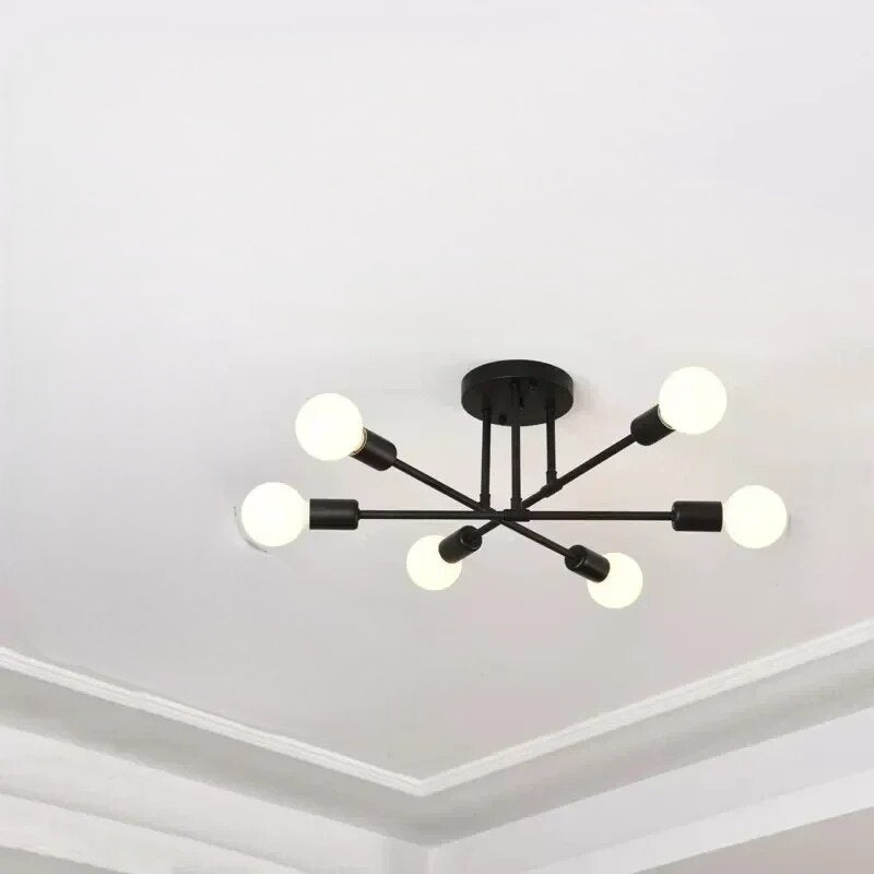 AeroGlow Moderne Minimalistische Plafondlamp - Energiezuinige LED Verlichting voor Woonkamer en Slaapkamer